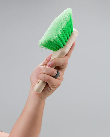 Tire Shine Short Handle Brush
